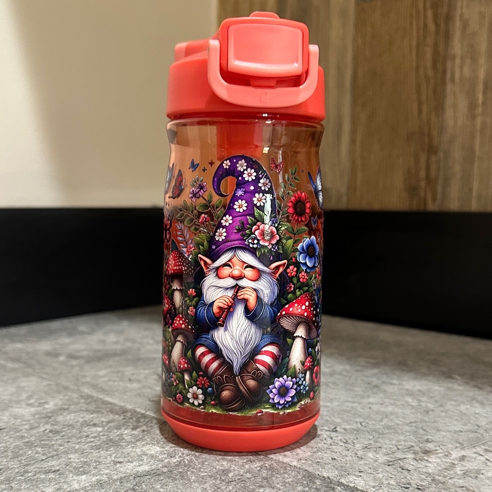 Gnome Water Bottle 18oz
